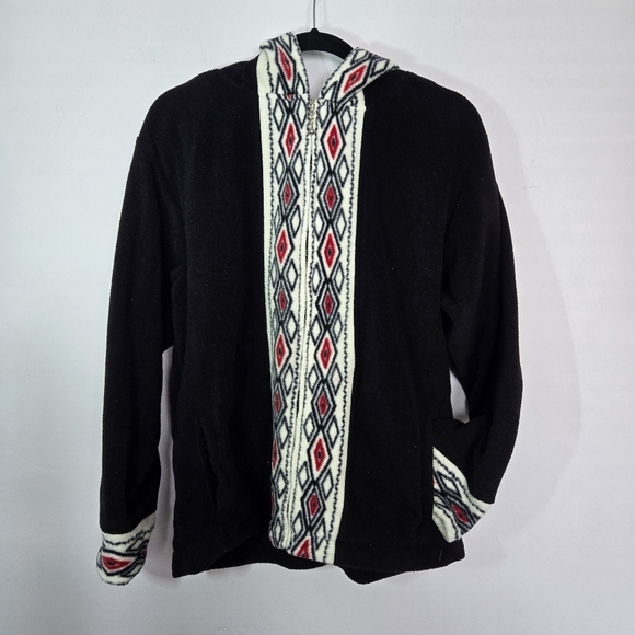 Pacer Fleece Hooded Zip Up Jacket - Picture 1 of 7